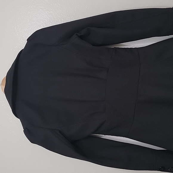 EUC Therapy by Lane Crawford Black Princess Coat Size Small - Picture 7 of 9
